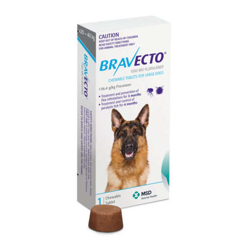 Bravecto Blue Chew for Large Dogs - Single