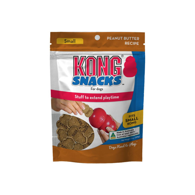Kong Snacks for Dogs Peanut Butter Recipe Small 200g