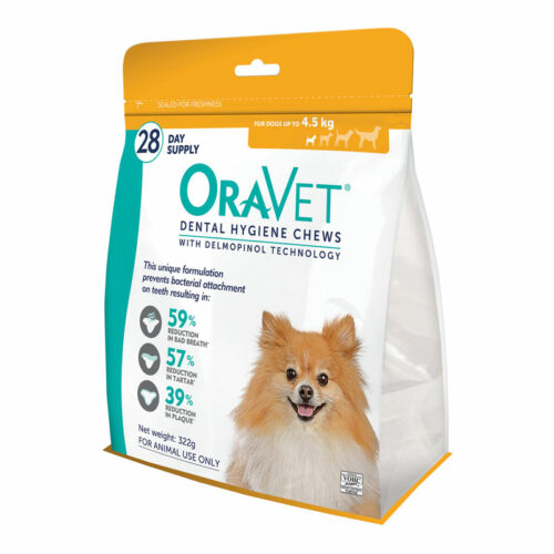 OraVet Dental Chews for Very Small Dogs - 28 Pack