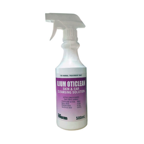 Oticlean Skin & Ear Cleansing Solution 500ml Spray