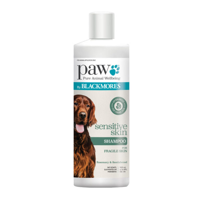 Buy PAW Sensitive Skin Shampoo 500ml • VETaround Online Shop