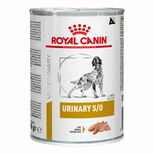 Royal Canin Vet Urinary S/O Adult Dog Wet Food 410g x 12 Cans